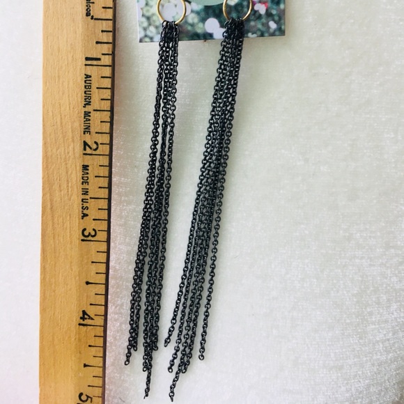 Urban Outfitters Golden Circle Duster Earrings - Picture 4 of 5